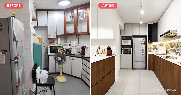 بازسازی آشپزخانه مدرن
