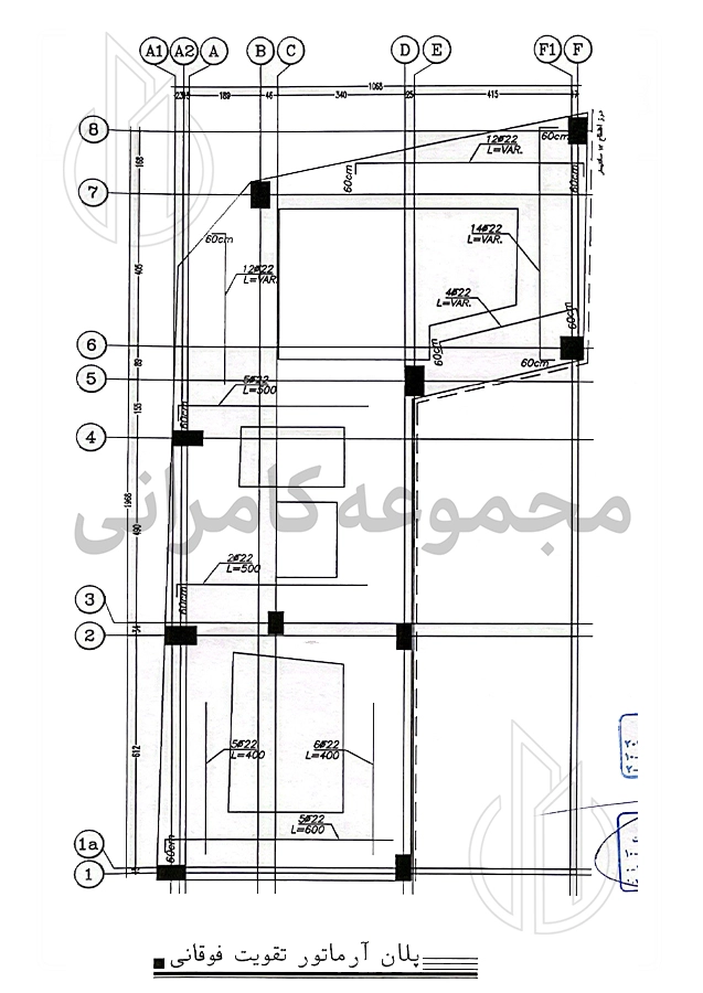 پلان ستون گذاری
